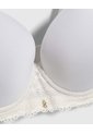 Brasier Copa Completa Unicolor   Para Mujer Blanco Patprimo de Patprimo