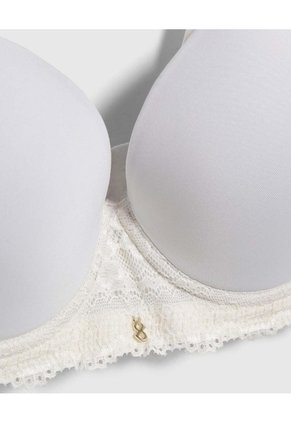 Brasier Copa Completa Unicolor Para Mujer Blanco Patprimo