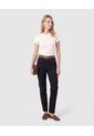Pantalón Recto Clásico Mujer  Para Mujer Negro Patprimo de Patprimo