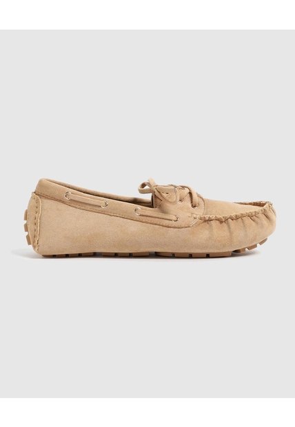 Mocasín Mujer Estilo Náutico  Para Mujer Café Patprimo