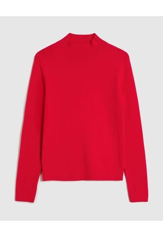 Saco  Para Mujer Cuello Alto O Cuello Tortuga Color Rojo Marca Patprimo #30330670 Patprimo