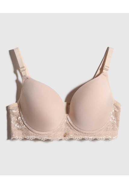 Brasier Copa Completa Con Encaje  Para Mujer Piel Patprimo