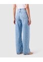 Jean Wide Leg Mujer Con Bolsillos Frontales  Para Mujer Azul Patprimo de Patprimo