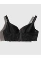 Brasier Copa Completa Con Encaje  Para Mujer Negro Patprimo de Patprimo