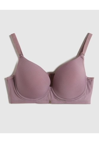 Brasier Copa Completa Unicolor   Para Mujer Morado Patprimo Patprimo