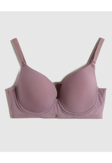 Brasier Copa Completa Unicolor   Para Mujer Morado Patprimo