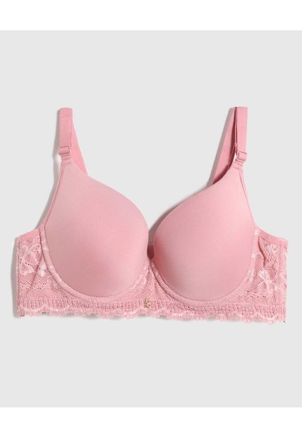 Brasier Copa Completa Unicolor   Para Mujer Rosado Patprimo