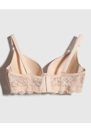 Brasier Copa Completa Con Encaje  Para Mujer Piel Patprimo