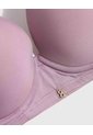Brasier Copa Completa Unicolor   Para Mujer Morado Patprimo de Patprimo