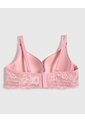 Brasier Copa Completa Unicolor   Para Mujer Rosado Patprimo de Patprimo