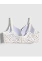 Brasier Copa Completa Estampado   Para Mujer Blanco Patprimo de Patprimo