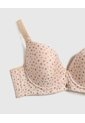 Brasier Copa Completa Estampado  Para Mujer Rosa Patprimo de Patprimo