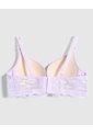 Brasier Copa Completa Unicolor   Para Mujer Morado Patprimo de Patprimo
