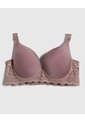 Brasier Copa Completa Unicolor   Para Mujer Café Patprimo de Patprimo