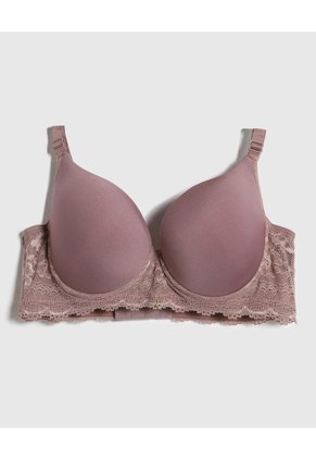 Brasier Copa Completa Unicolor Para Mujer Café Patprimo