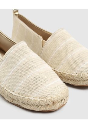 Espadriles Mujer Diseño Tejido Para Mujer Crema Patprimo