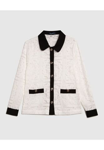 Chaqueta Para Mujer Desestructurada Color Blanco Marca Patprimo #30080544 Patprimo