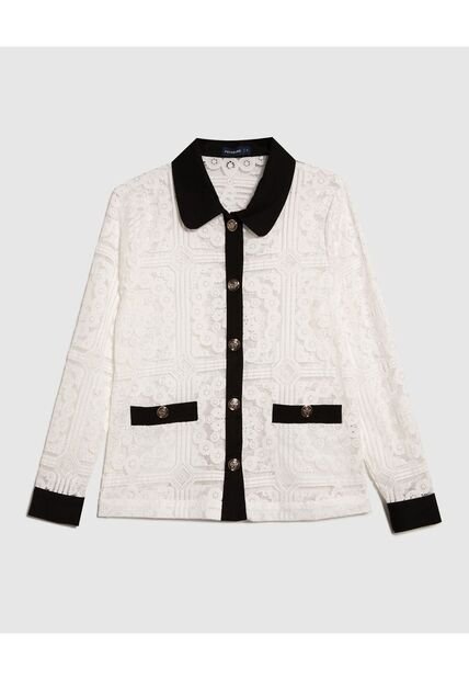 Chaqueta Para Mujer Desestructurada Color Blanco Marca Patprimo #30080544