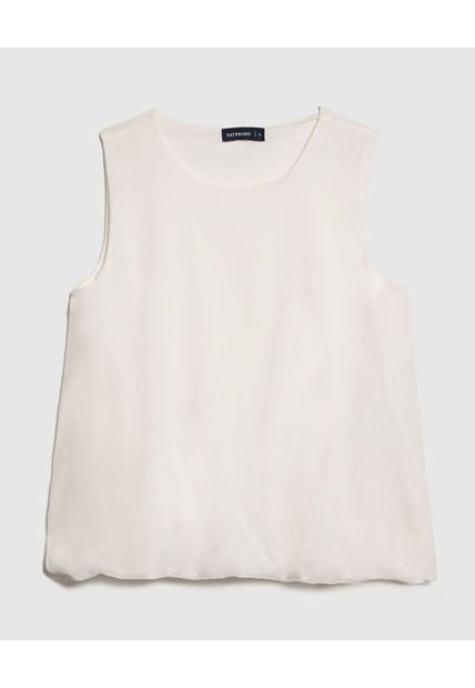 Blusa Para Mujer Manga Sisa Color Blanco Marca Patprimo #30123485