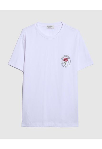 Camiseta Para Mujer Manga Corta Color Blanco Marca Patprimo #30093662