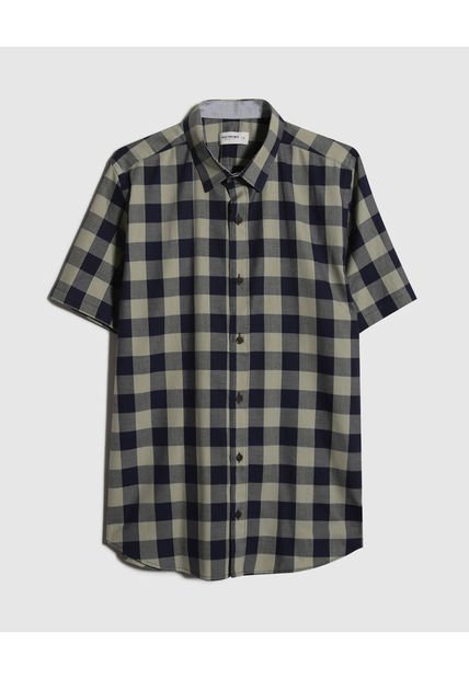 Camisa Para Hombre Manga Corta Con Bolsillo Color Azul  Marca Patprimo #44013033