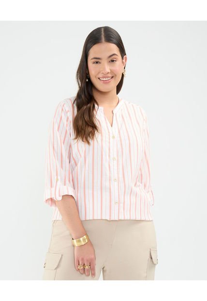 Blusa Para Mujer Manga 3/4 Color Rosado Marca Patprimo #14121375