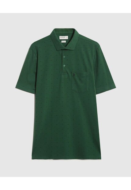Polo Para Hombre Cuello Maquina Con Bolsillo Color Verde  Marca Patprimo #44112698