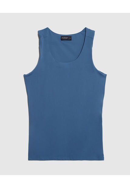 Camiseta Para Mujer Manga Sisa Cuello Redondo Color Azul  Marca Patprimo #30093655