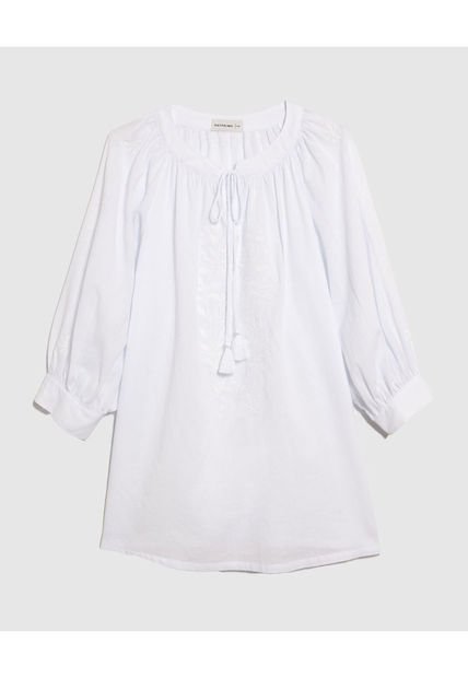 Blusa Para Mujer Manga 3/4 Color Blanco Marca Patprimo #14121379