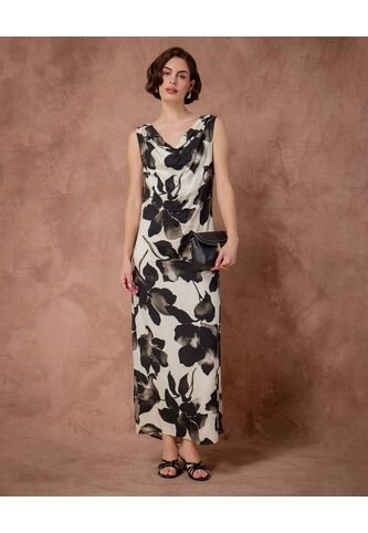 Vestido  Para Mujer M/Sisa Largo Color Negro Marca Patprimo #30171085 Patprimo