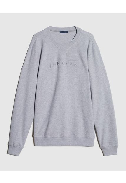Buzo Para Hombre Cuello Redondo Color Gris  Marca Patprimo #44060308