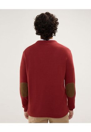 Saco Para Hombre Cuello Redondo Color Vino Marca Patprimo #44330215