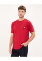 Camiseta Para Hombre Manga Corta Cuello Redondo Color Rojo  Marca Patprimo #44090914 de Patprimo