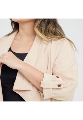 Chaqueta Para Mujer Desestructurada Color Café  Marca Patprimo #14080135