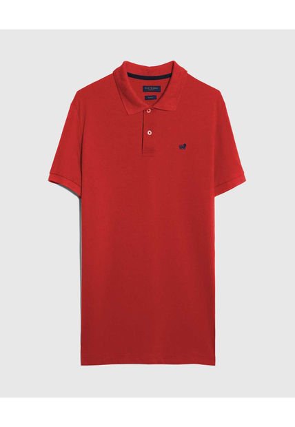 Polo Para Hombre Cuello Tejido Sin Bolsillo Color Rojo  Marca Patprimo #44112316