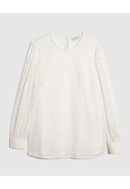Blusa Para Mujer Manga Larga Color Blanco Marca Patprimo #14121371