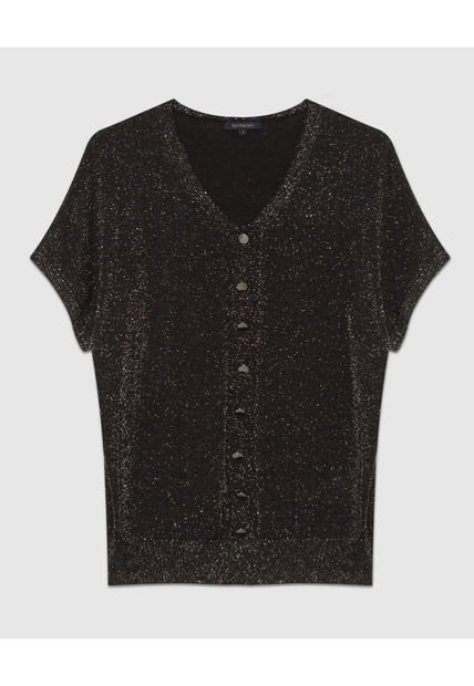 Saco Para Mujer Cuello V Color Negro Marca Patprimo #30330526