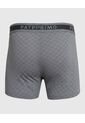 Bóxer Trunk Con Elástico Contramarcado X1 Para Hombre Gris Patprimo de Patprimo