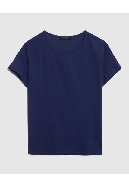 Blusa Para Mujer Manga Corta Color Azul  Marca Patprimo #30123454
