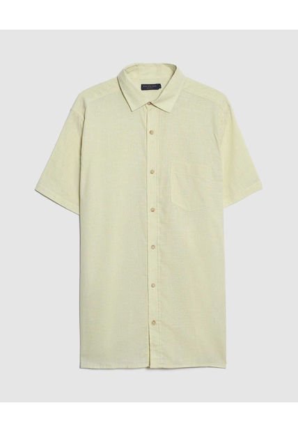 Camisa Para Hombre Manga Corta Con Bolsillo Color Verde  Marca Patprimo #44012490