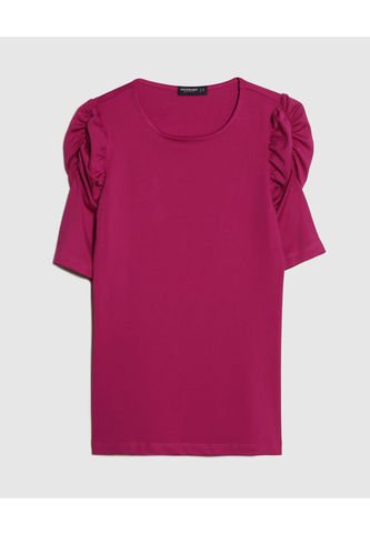 Camiseta Para Mujer Manga Corta Color Morado Marca Patprimo #30093658 Patprimo