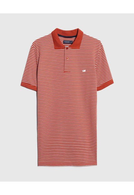 Polo Para Hombre Cuello Tejido Sin Bolsillo Color Naranja Marca Patprimo #44112459