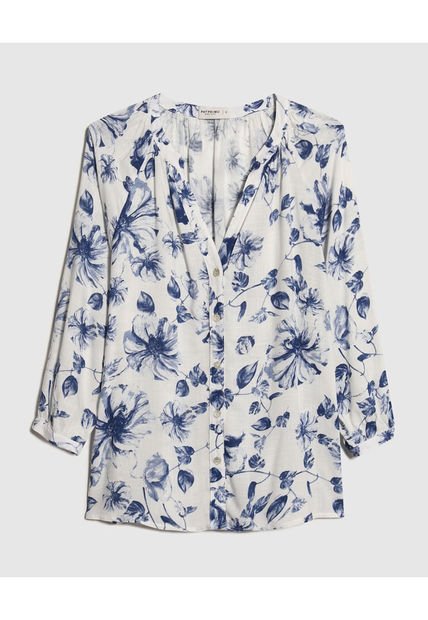 Blusa Para Mujer Manga 3/4 Color Blanco Marca Patprimo #30123390