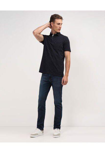 Polo Para Hombre Cuello Maquina Con Bolsillo Color Azul  Marca Patprimo #44112591