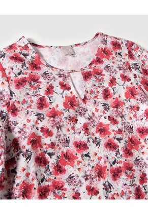 Blusa Para Mujer Manga 3/4 Color Blanco Marca Patprimo #14121321