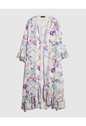 Chaqueta Para Mujer Kimono Color Azul Marca Patprimo #14080140