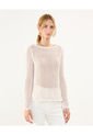 Saco Para Mujer Cuello Redondo Color Beige Marca Patprimo #30330589 de Patprimo