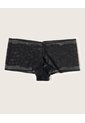 Panty Cachetero En Encaje Unicolor  Para Mujer Negro Patprimo de Patprimo