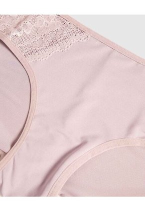 Panty Hipster Con Encaje  Para Mujer Rosa Patprimo