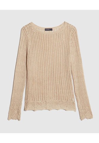 Saco Para Mujer Cuello Redondo Color Dorado Marca Patprimo #30330589 Patprimo